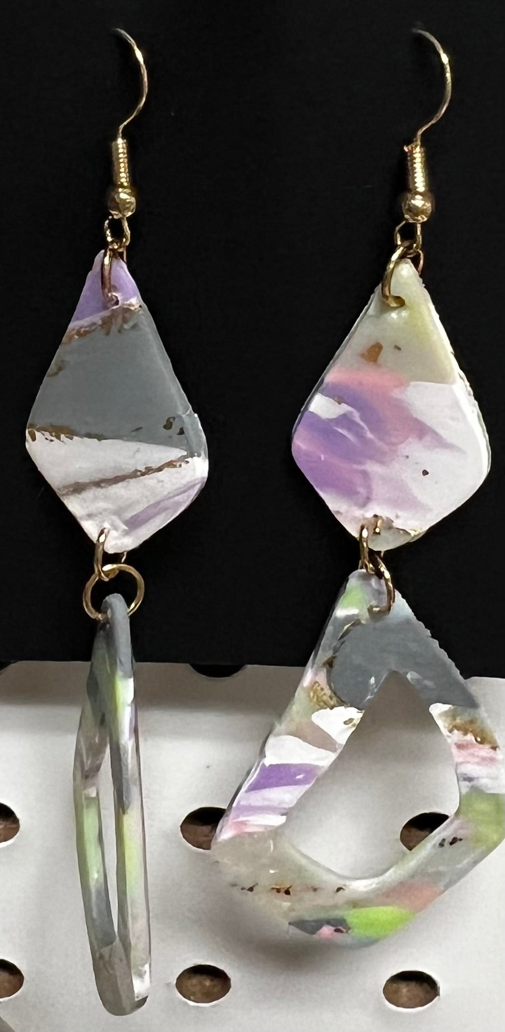 Green, purple, pink and white Collection