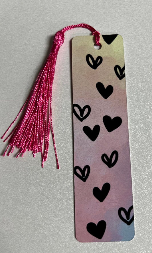 Black Hearts Bookmark