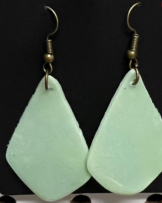 Lime Green Tranglish hanging