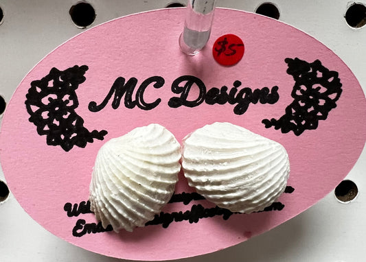 Sea Shell Stud Earrings