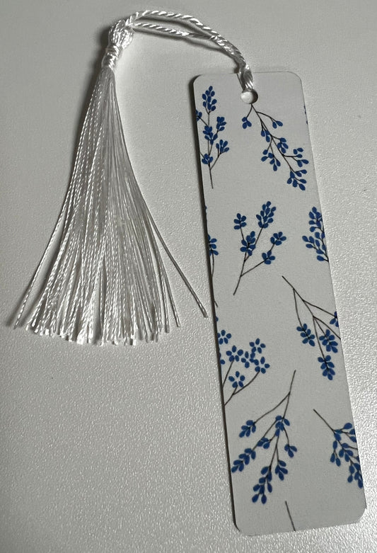 Small Blue Flowers Bookmark