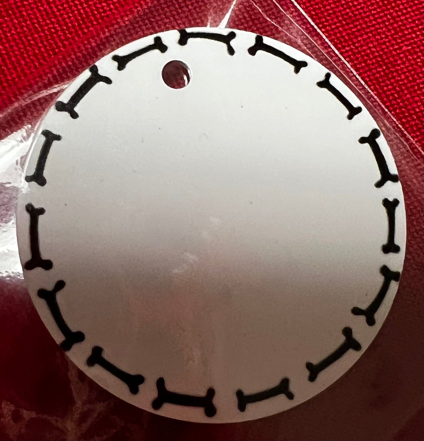 Round Dog Tags