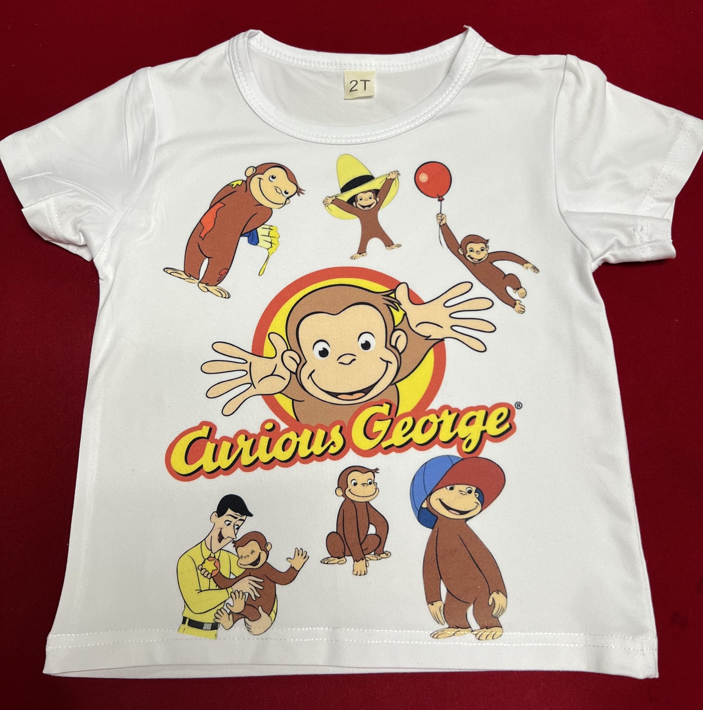 Curious George Short Sleeve Shirt
