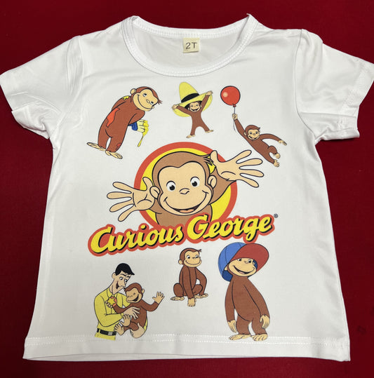 Curious George Short Sleeve Shirt