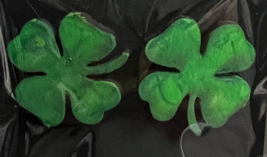 Four Leaf Clover Laser Cut Earrings