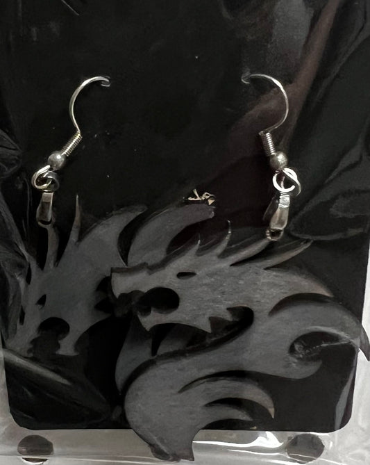 Dragon Laser Cut Earrings