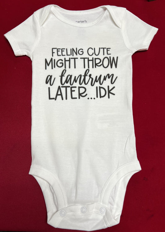 Feeling Cute Onsie Cotton