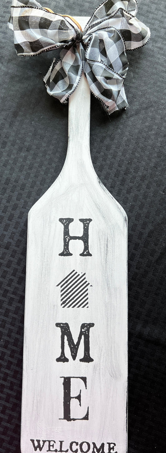 Welcome Home paddle