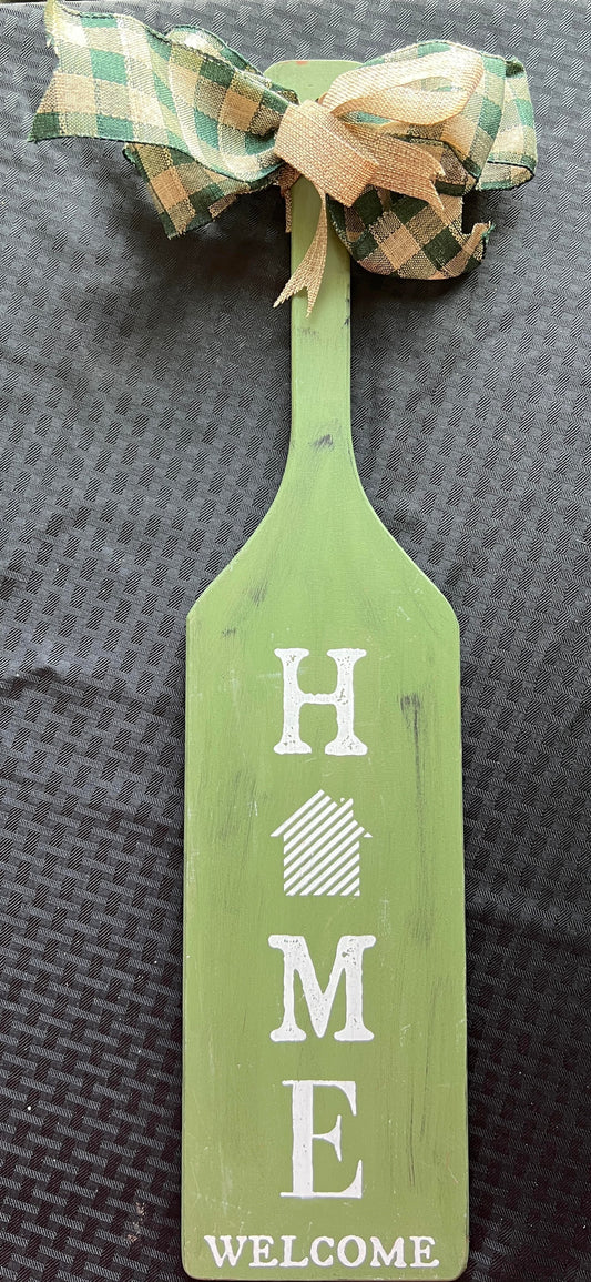 Welcome home paddle