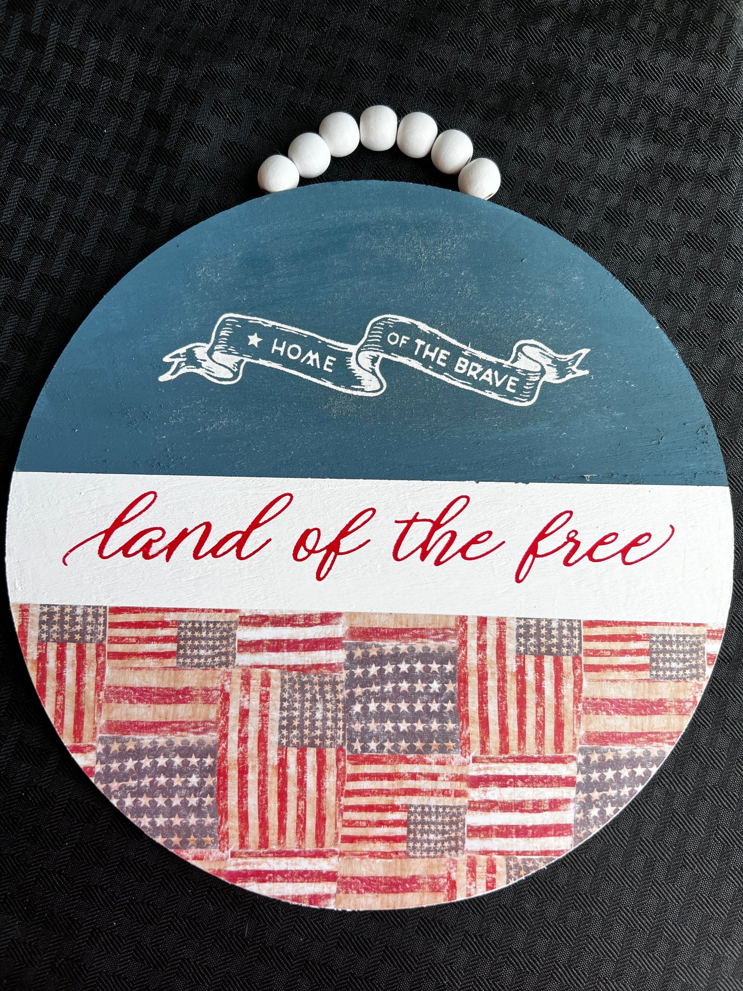 Land of the Free sign